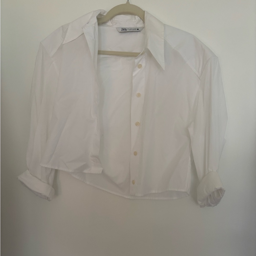 Zara Classic White Shirt